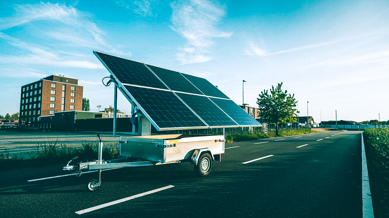 Mobiel zonnepaneel